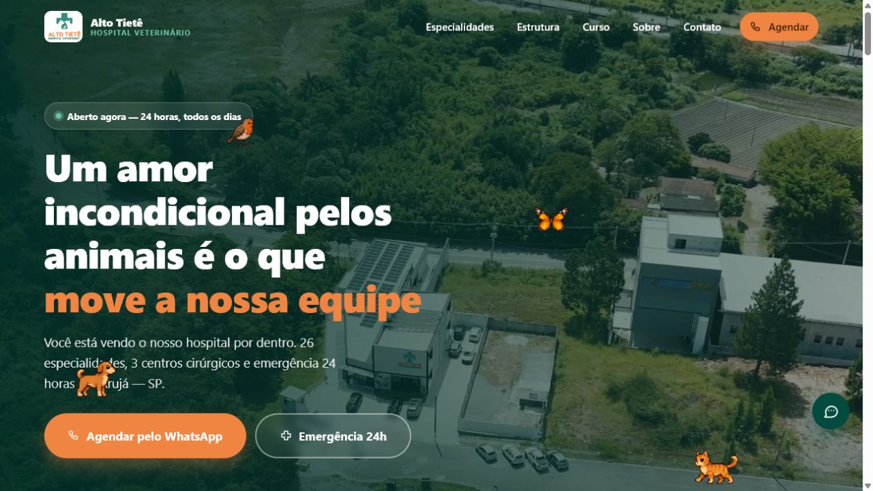 Site Hospital Vet. Alto Tietê